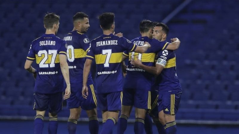 Con Tevez y medio tiempo le alcanzó a Boca: 3 a 0