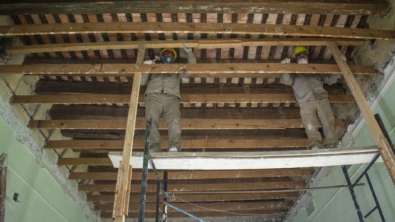 Avanza la puesta en valor de Casa de Gobierno