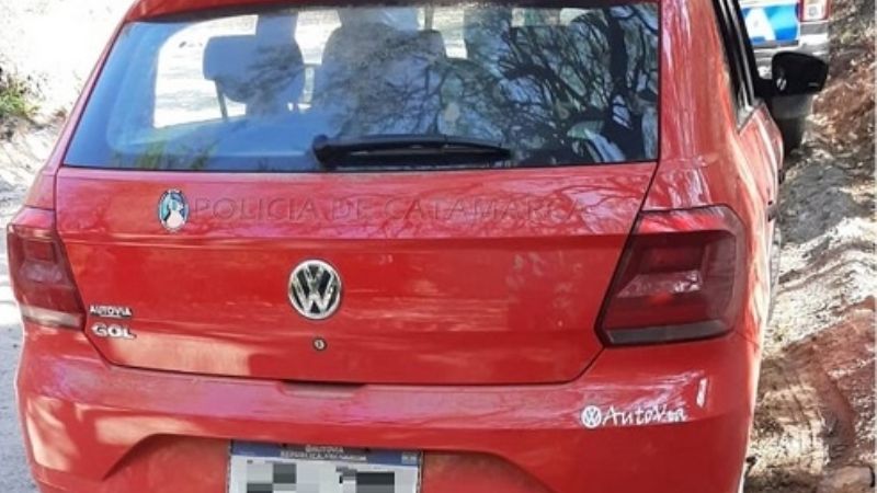 Secuestran un auto en Fray Mamerto Esquiú