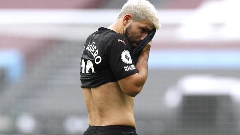 El City empató y se lesionó “el Kun” Agüero