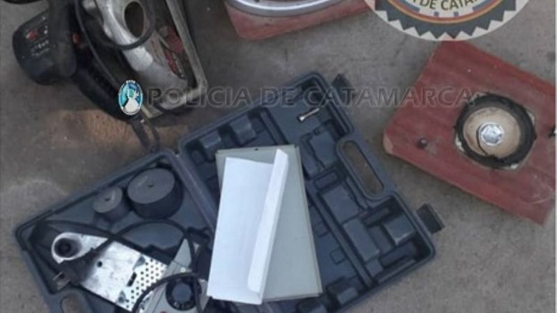 Secuestran varios elementos producto de un ilícito