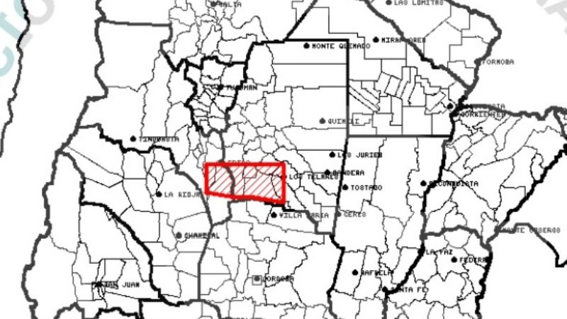 Alerta meteorológico para La Paz