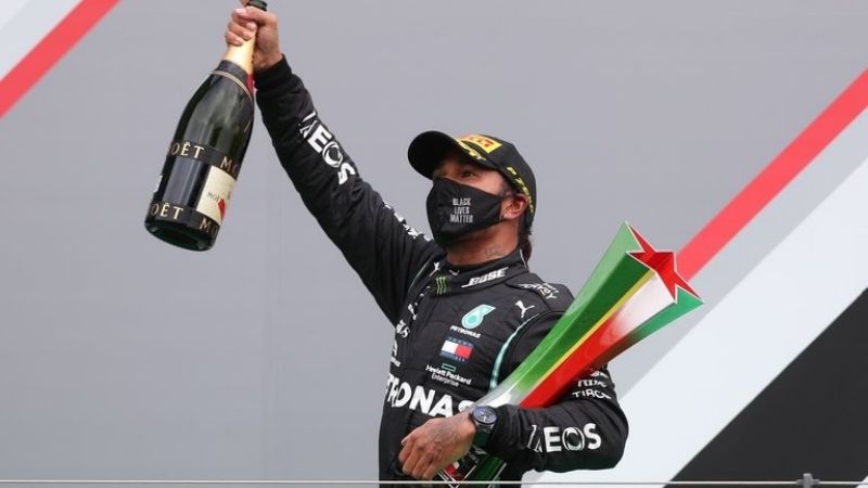 Hamilton volvió a brillar y ganar en Portugal