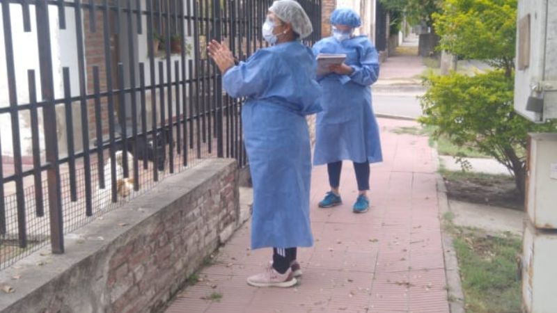 Sigue el trabajo en barrios para la búsqueda activa de sintomáticos