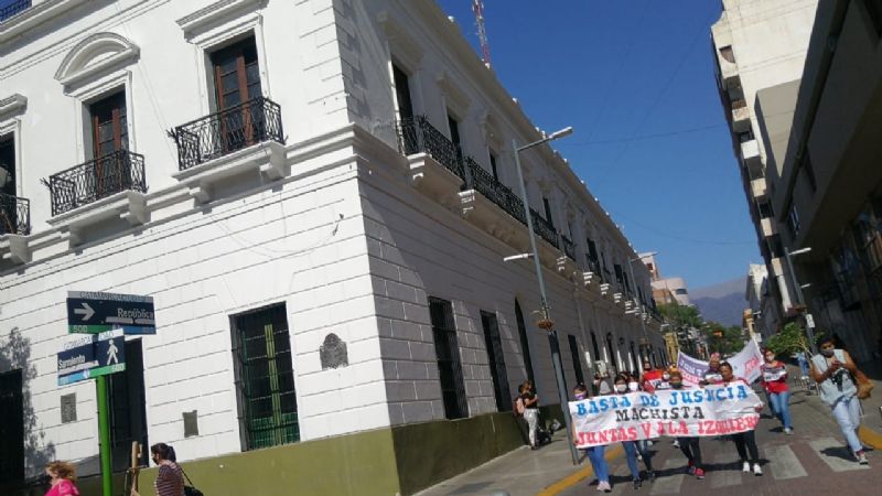 Movilización para pedir juicio contra el cura Pachado