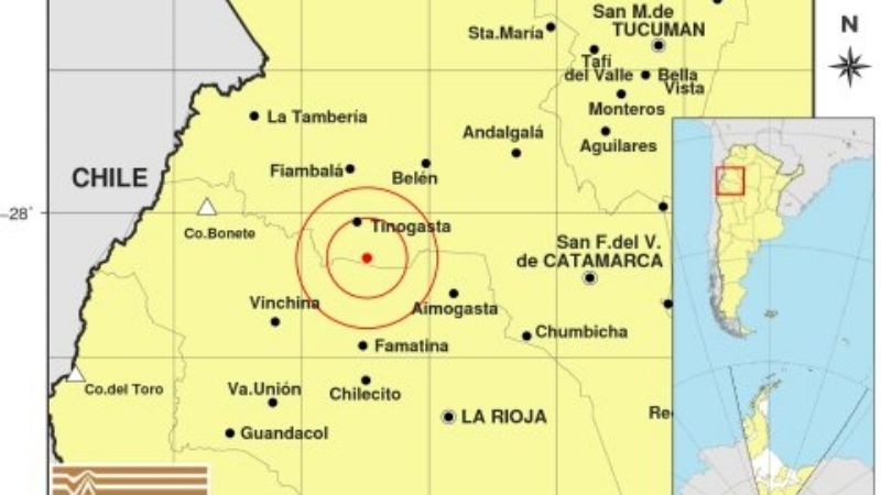 Dos temblores sacudieron el Oeste en las últimas horas