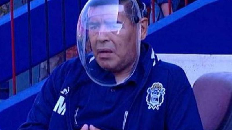 Maradona aislado por caso positivo de coronavirus de un custodio