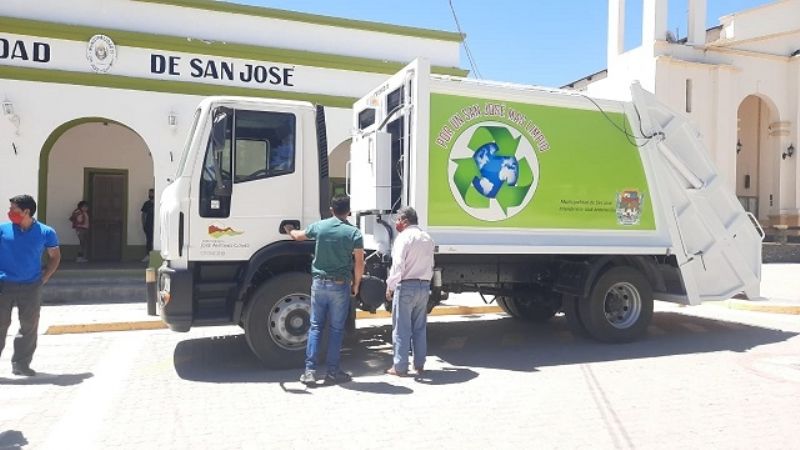 San José adquirió camión compactador de residuos