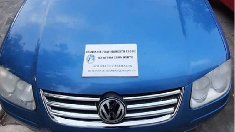 Un detenido, un tv y un auto secuestrados