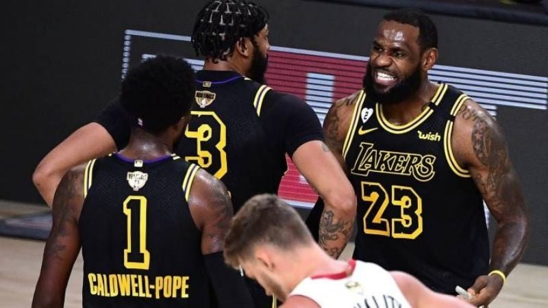 Lakers dio el segundo paso hacia el título de la NBA