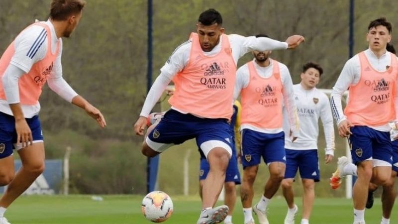 “Wanchope” fue probado, ingresando por Soldano, en Boca