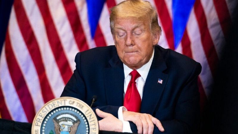 Medios de Estados Unidos reportan que Trump pasa un período "muy preocupante"