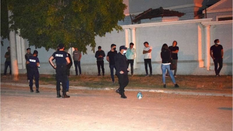 Desalojan una fiesta privada en el norte de la Capital