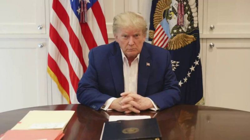 El mensaje de Trump: "Volveré pronto"