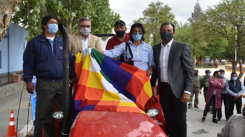 Entregaron viviendas e inauguraron obras en Santa María