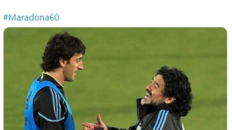 Diego sigue recibiendo saludos por su “cumple”