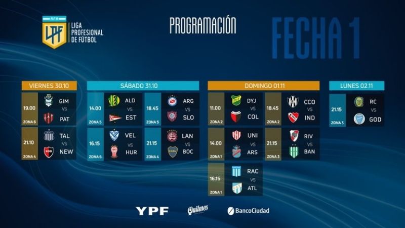 Hoy comienza la Copa de la Liga Profesional