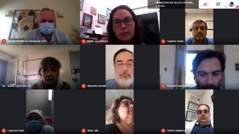 Reunión del COE Salud con la Comisión Sanitaria COVID-19