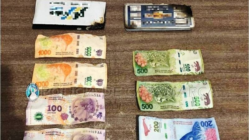 Robó la billetera a un taxista e intentó quemarla para borrar evidencias