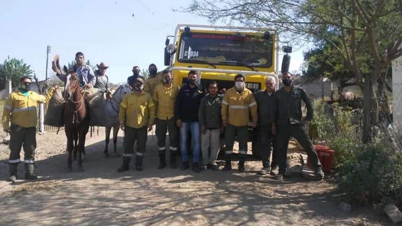 El fuego en La Yerba fue controlado