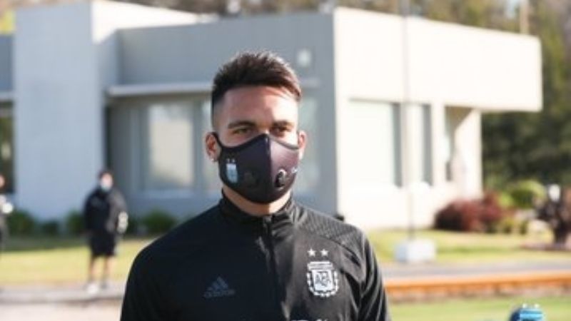 La Selección Argentina tuvo su primera práctica en Ezeiza