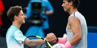 SCHWARTZMAN viene de vencer por primera vez a Nadal, en Roma.