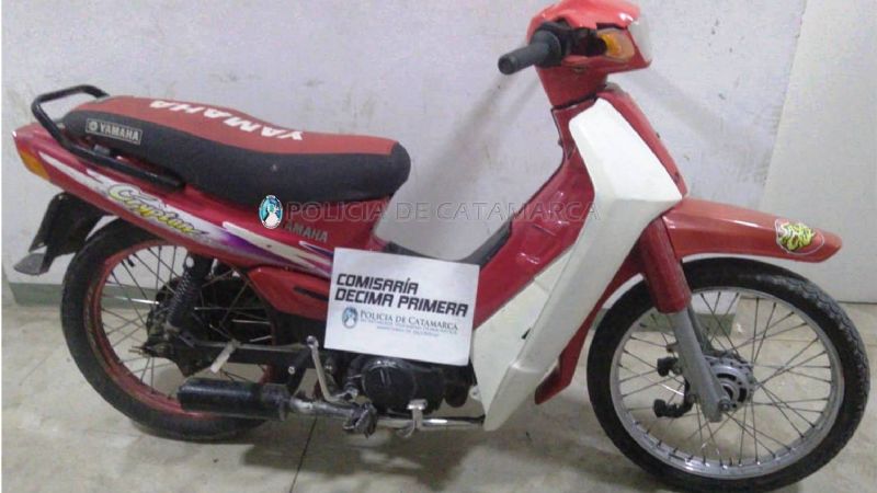Por sospechoso, le controlaron la moto y descubrieron que era robada desde 2015