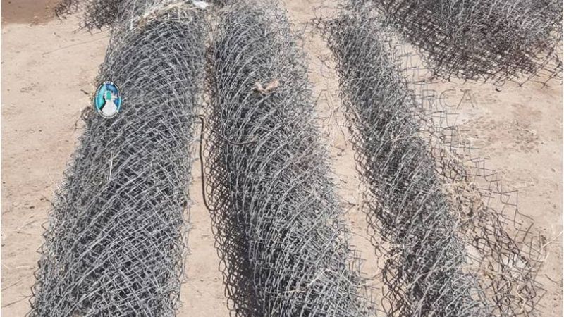 Recuperan elementos robados de un predio en Recreo