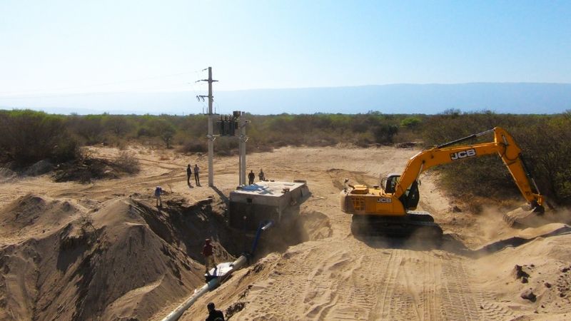 Se puso en marcha el pozo 62 que beneficia vecinos de Zona Oeste