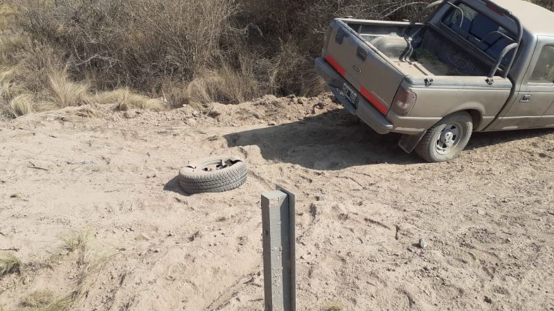 Volcó hijo de fiscal en El Rodeo