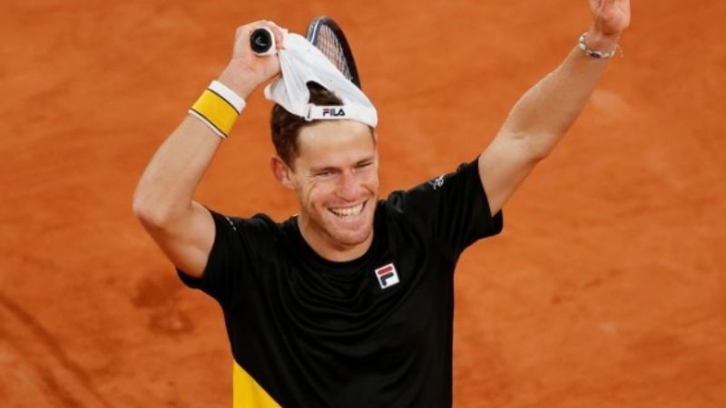Schwartzman venció a Dominic Thiem y es Top 10