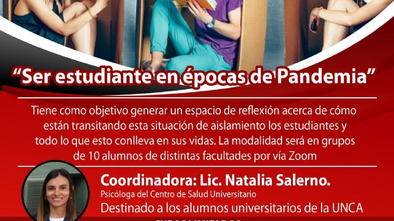 Taller Grupal “Ser estudiante en épocas de Pandemia”