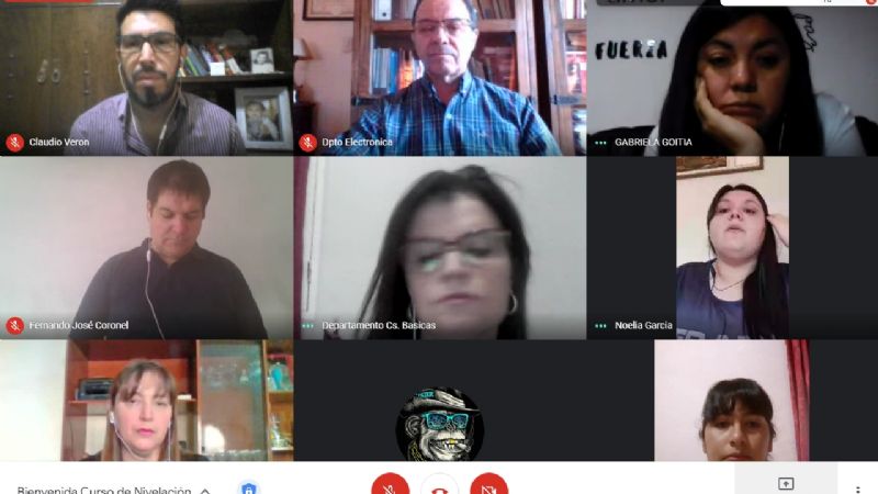 Bienvenida virtual a ingresantes en la Facultad de Tecnología