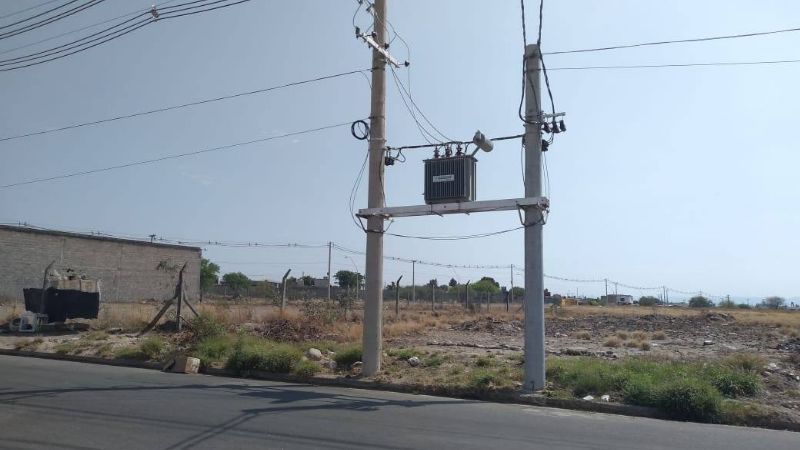 Reubican un transformador por peligro para la seguridad pública