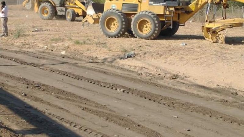 Trabajan en apertura de calles en Barrio San Martín