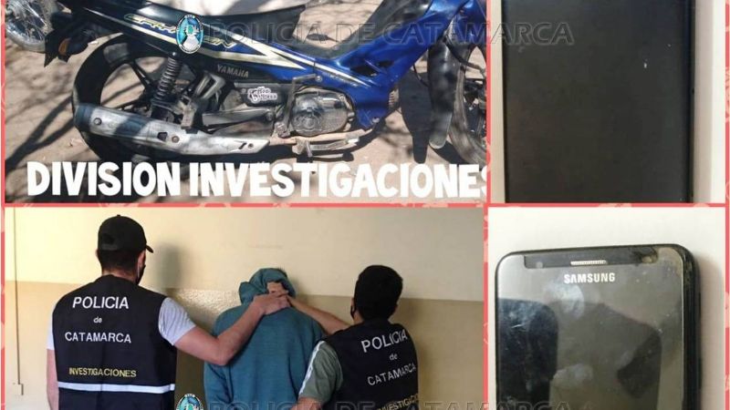 Arrebatadores atacaron a una mujer para robarle el celular