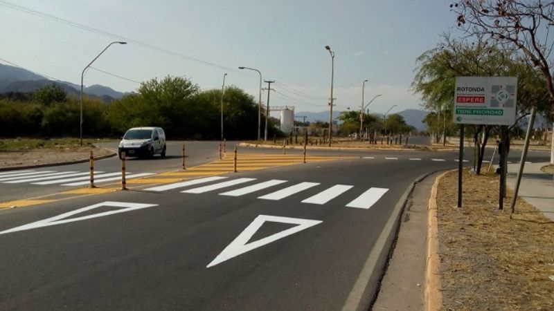 Intervención en rotonda