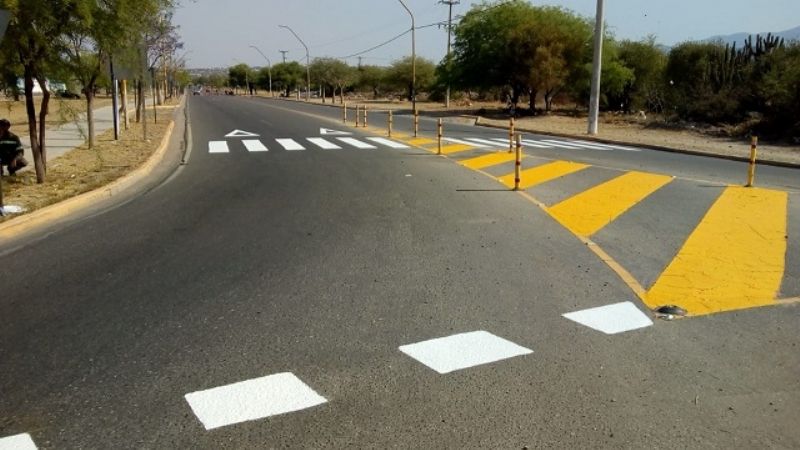 Intervención en rotonda