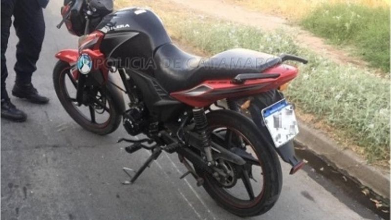 Derrapó y terminó con lesiones