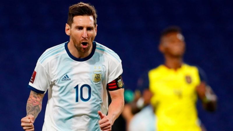 Argentina venció 1-0 a Ecuador, con gol de Messi