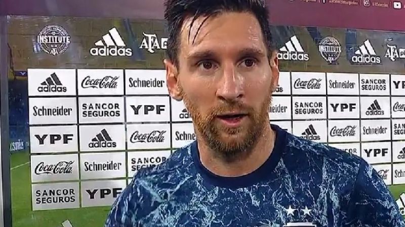 Messi se quedó con ganas sobre el nivel de juego