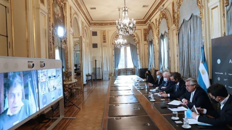 Alberto definirá la extensión del aislamiento tras la reunión con gobernadores