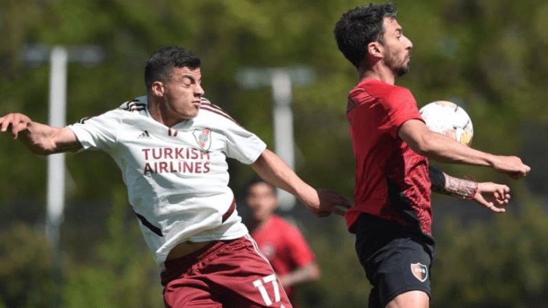 Scocco hizo dos goles en el triunfo de “Ñuls” sobre River