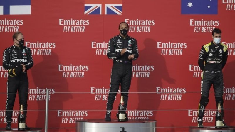 Ganó Hamilton y Mercedes superó récord de Ferrari