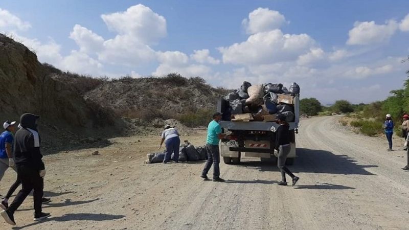 Intensos trabajos de la brigada ecológica de San José