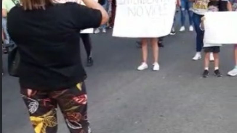 Protesta en Valle Viejo