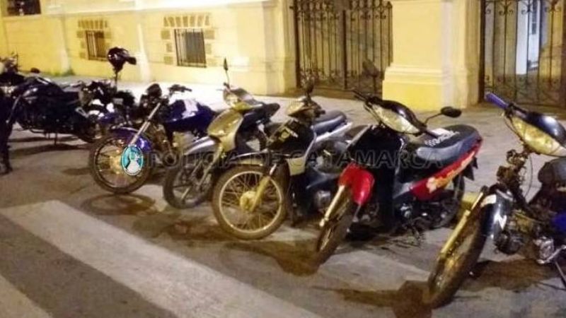 Doce motos al Corralón Municipal