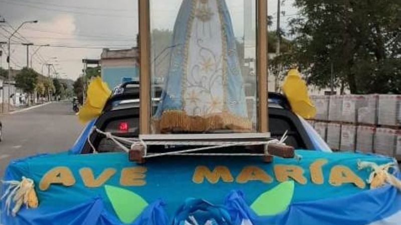 Iniciaron los actos por las Bodas de Oro de la capilla de Monte Potrero