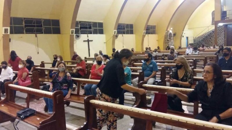 Con caravana y Misa celebran al Señor de la Salud