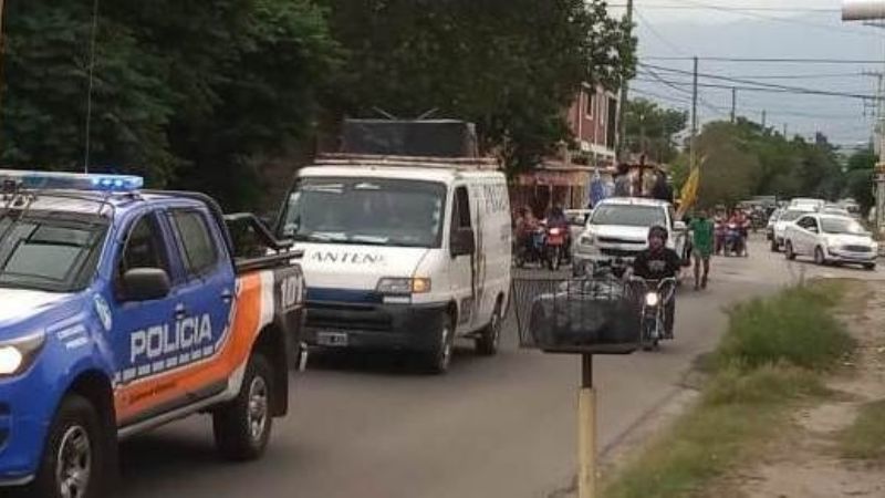 Con caravana y Misa celebran al Señor de la Salud